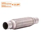 High Quality Universal Stainless Steel truck Auto Muffler Flexible Exhaust Pipe