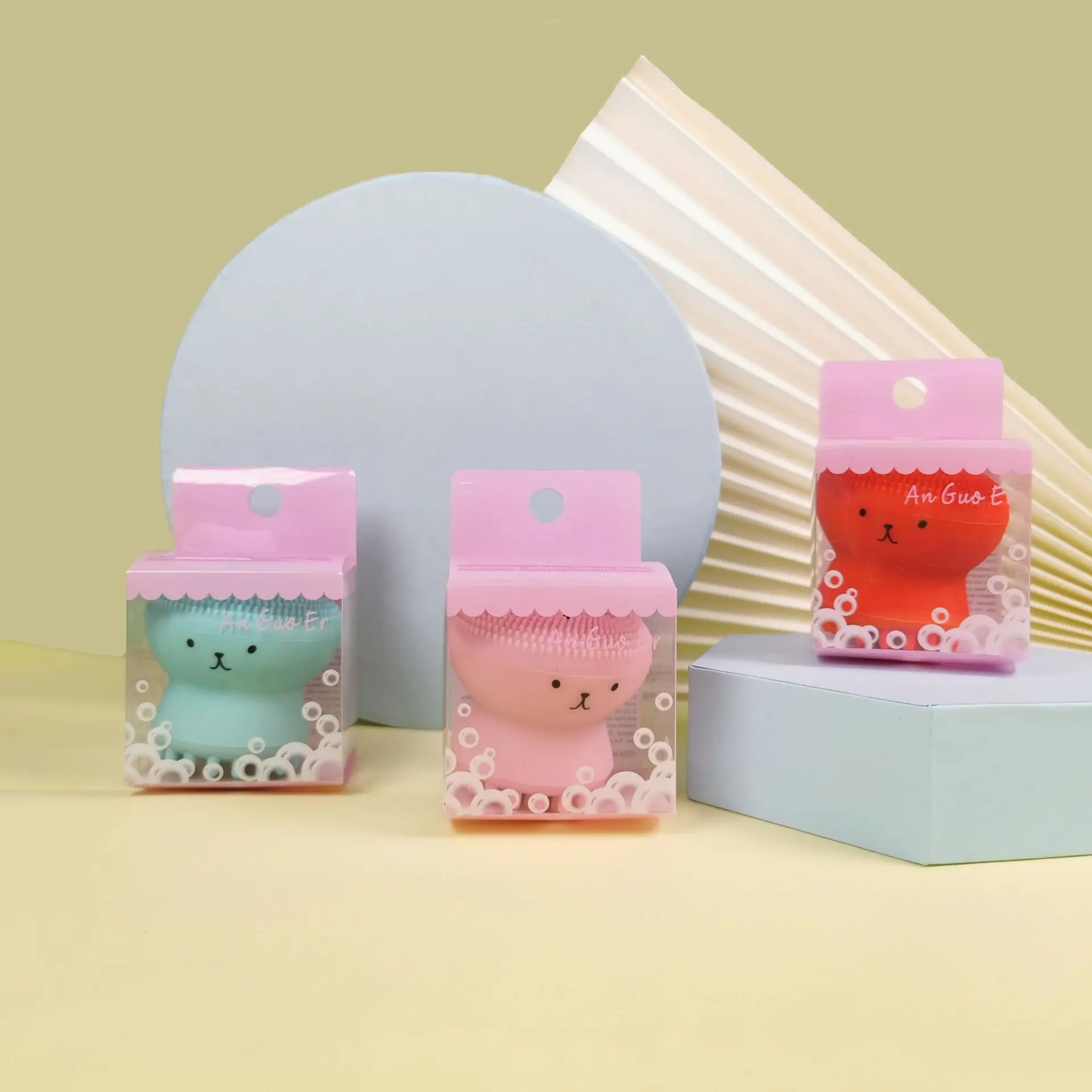 Hot Selling Best Price Popular Silicone Small Cute Octopus Face Cleansing Massage Brush Face Washing Foaming Bubbler for Face, Blue pink contact seller
Hot Selling Best Price Popular Silicone Small Cute Octopus Face Cleansing Massage Brush Face Washing Foaming Bubbler for Face, Blue pink contact seller