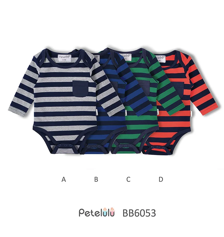 spring and summer New Baby Clothing Toddler boys Girls Bodysuits Striped One Piece Long Sleeve Boys Outfit
spring and summer New Baby Clothing Toddler boys Girls Bodysuits Striped One Piece Long Sleeve Boys Outfit