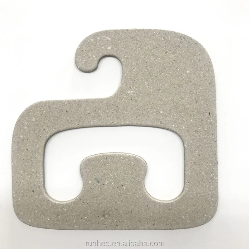 Biodegradable 3mm Thickness Cardboard Hanger Customizable Size For Retail Display