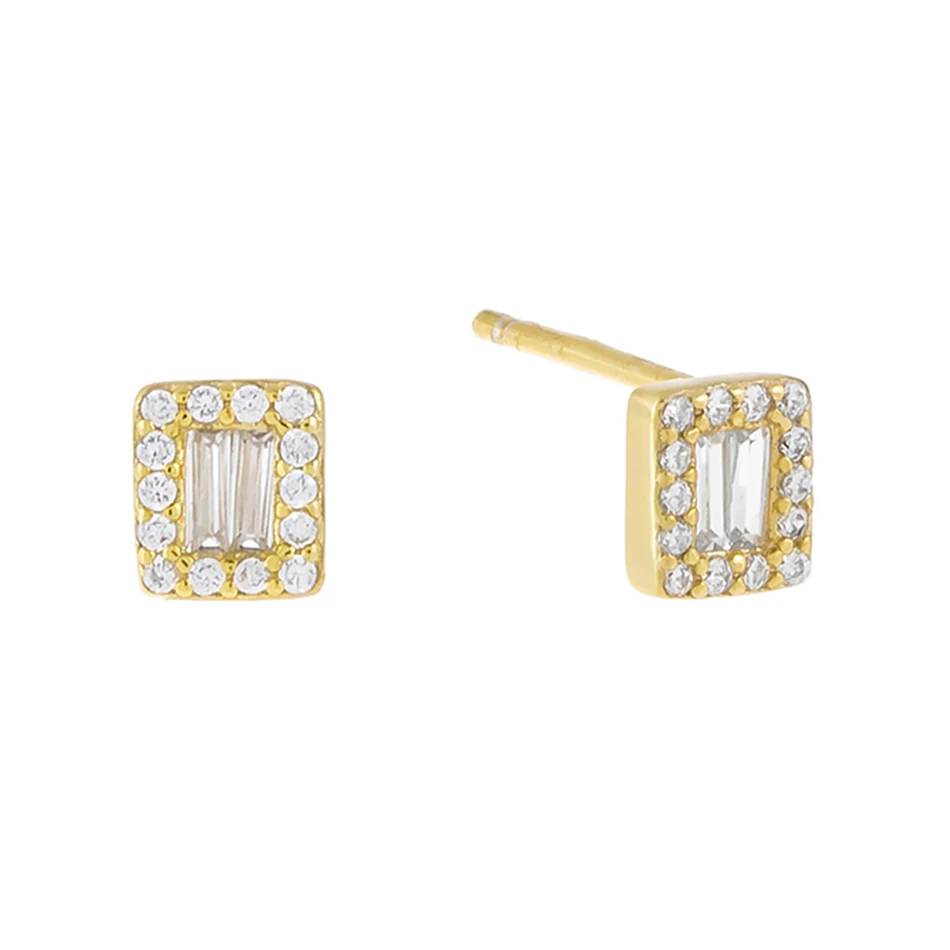 women fashion jewelry 18k gold vermeil popular jewelry trendy 925 sterling silver square stud earrings with cubic zirconia
women fashion jewelry 18k gold vermeil popular jewelry trendy 925 sterling silver square stud earrings with cubic zirconia