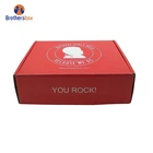 Custom Printed carton mail folding box Corrugated Cardboard Mailer Packaging Shipping Corrugated Boxes