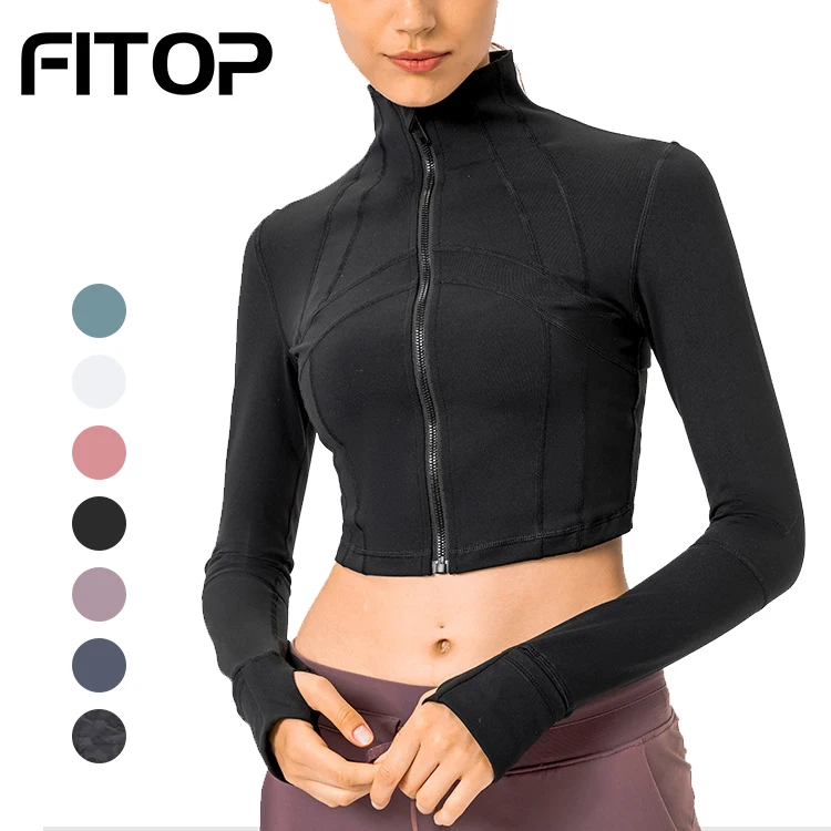 Crop Gym Yoga Tall Running Jackets Women Wear Various Specifications Fall Yoga Jacket, Multi-color
Crop Gym Yoga Tall Running Jackets Women Wear Various Specifications Fall Yoga Jacket, Multi-color