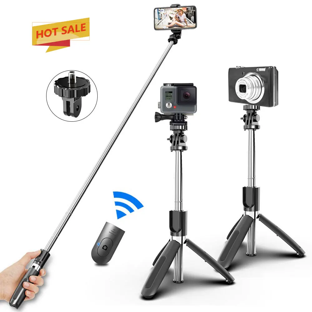 L02 Handheld Adaptable Wireless Remote Controller Tripod Foldable Selfie Stick Mini For Phone Camera
L02 Handheld Adaptable Wireless Remote Controller Tripod Foldable Selfie Stick Mini For Phone Camera