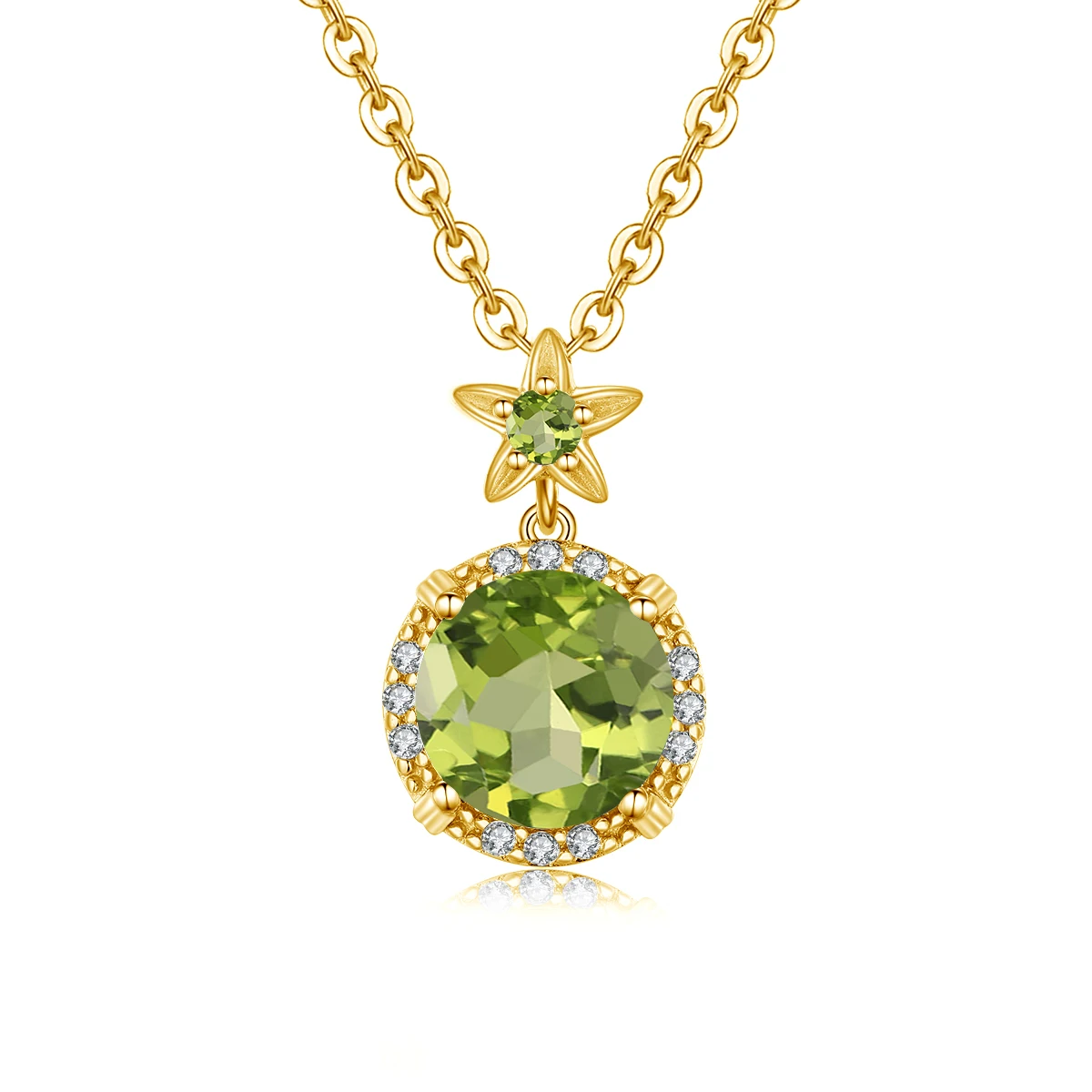 Christmas 18K Gold Sterling Silver 925 Pendant Necklace Women Peridot Green Gemstone Pendant Wedding Party Fine Jewelry
Christmas 18K Gold Sterling Silver 925 Pendant Necklace Women Peridot Green Gemstone Pendant Wedding Party Fine Jewelry