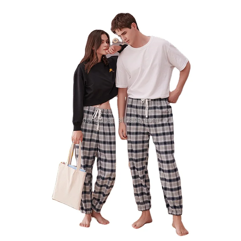 Factory Wholesale Custom Sleep Bottoms Pyjama High Quality Fleece Fashion Plaid Pants Men and Women Pajama Pants, Black
Factory Wholesale Custom Sleep Bottoms Pyjama High Quality Fleece Fashion Plaid Pants Men and Women Pajama Pants, Black