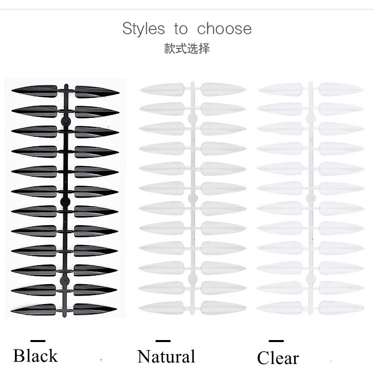 Professional Nail Art 240tips artificial nail tips false nail color chart display 10 Sheets/bags, 2 colors available
Professional Nail Art 240tips artificial nail tips false nail color chart display 10 Sheets/bags, 2 colors available