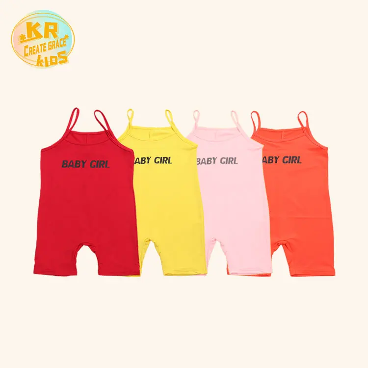 High Quality Letter Print Sleeveless Bodysuit Multiple Color Options Baby Rompers Girls' Clothing Sets For Summer, Customized color
High Quality Letter Print Sleeveless Bodysuit Multiple Color Options Baby Rompers Girls' Clothing Sets For Summer, Customized color