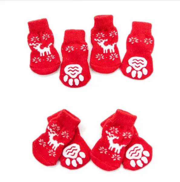 Dropshipping 4PCS Christmas Snowflake Halloween Pet Soft Cotton Anti-slip Knit Weave Warm Skid Bottom Socks Dog
Dropshipping 4PCS Christmas Snowflake Halloween Pet Soft Cotton Anti-slip Knit Weave Warm Skid Bottom Socks Dog