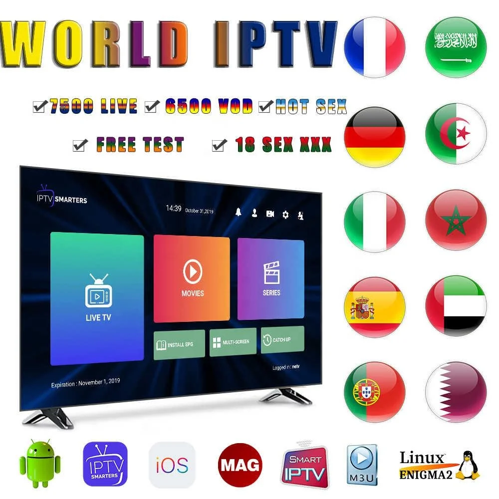 

Europe IPTV subscription France Spain Canada Germany Portugal UK works on Smart tv all Android ios devices Magbox m3u list