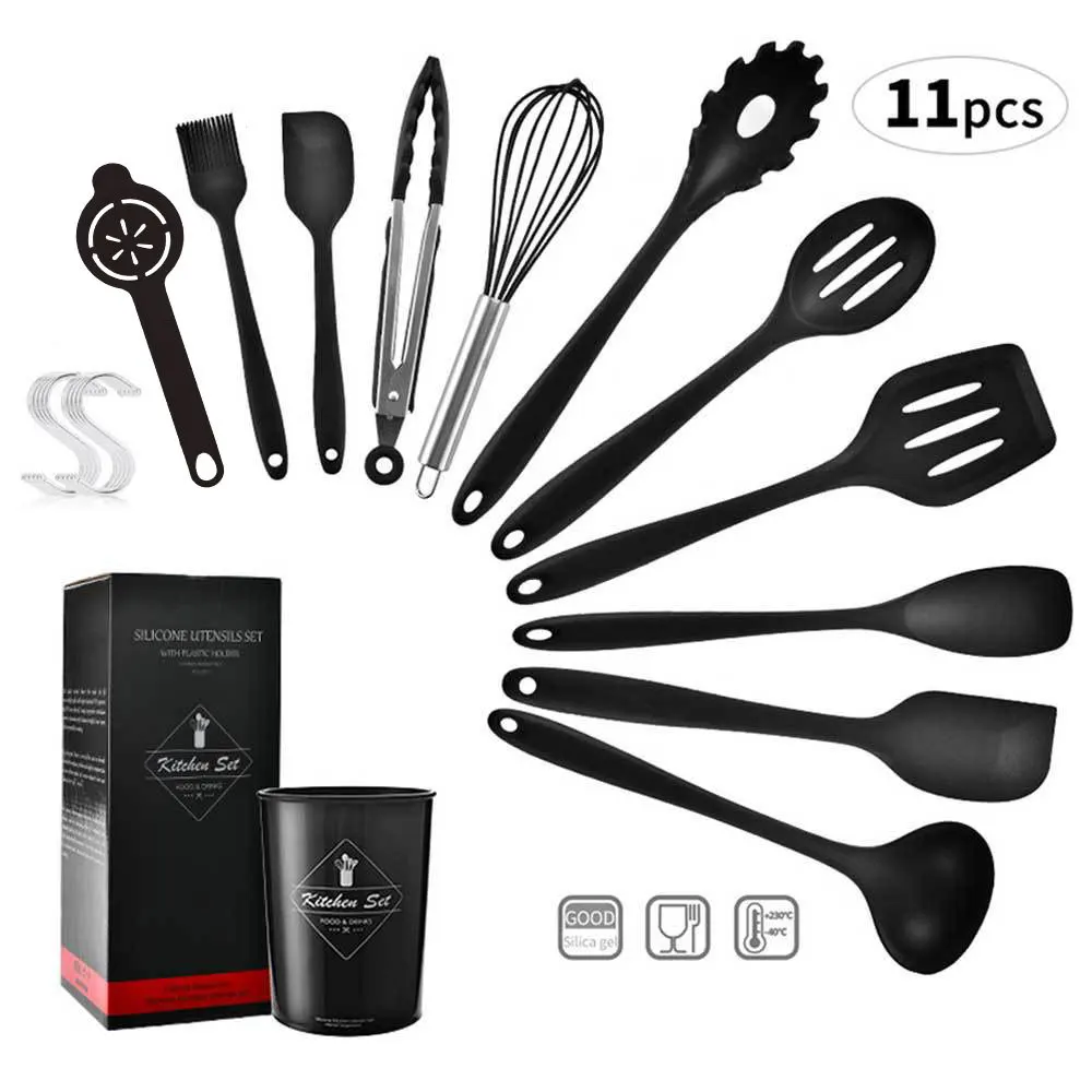 Amazon Top Selling Baking Cooking Tools Silicon Spatula 10pcs Colorful Silicone Kitchen Utensils Set, Customized color acceptable
Amazon Top Selling Baking Cooking Tools Silicon Spatula 10pcs Colorful Silicone Kitchen Utensils Set, Customized color acceptable
