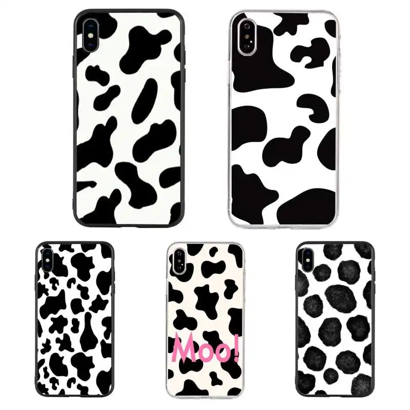 latest 5 5S SE 6 6S Soft TPU Silicone Rubber phone case cover for iPhone 7 8 plus X Xs 11 Pro Max XR Cow Print Black White
latest 5 5S SE 6 6S Soft TPU Silicone Rubber phone case cover for iPhone 7 8 plus X Xs 11 Pro Max XR Cow Print Black White
