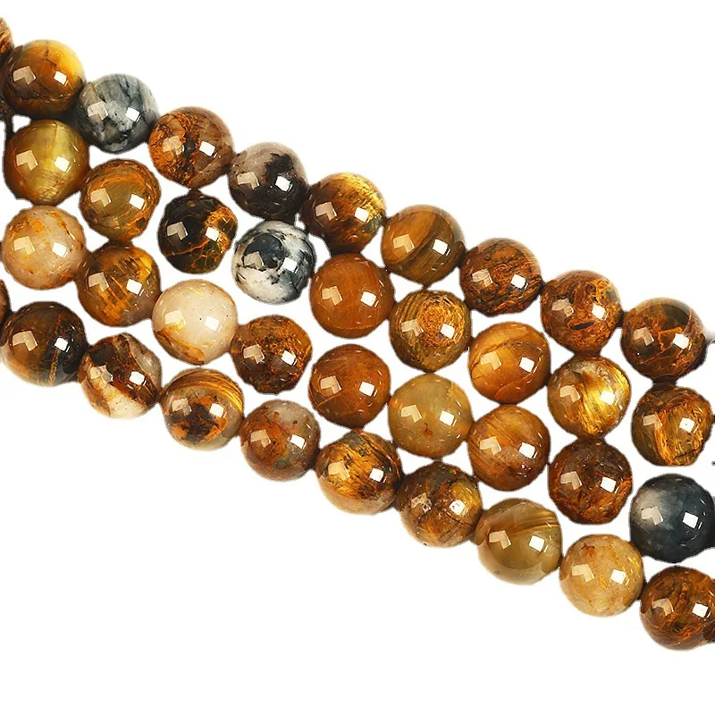 6/8/10mm Wholesale Round Loose Gemstone Beads Grade 5A Quality Natural Yellow Stone Beads For Jewelry Making
6/8/10mm Wholesale Round Loose Gemstone Beads Grade 5A Quality Natural Yellow Stone Beads For Jewelry Making