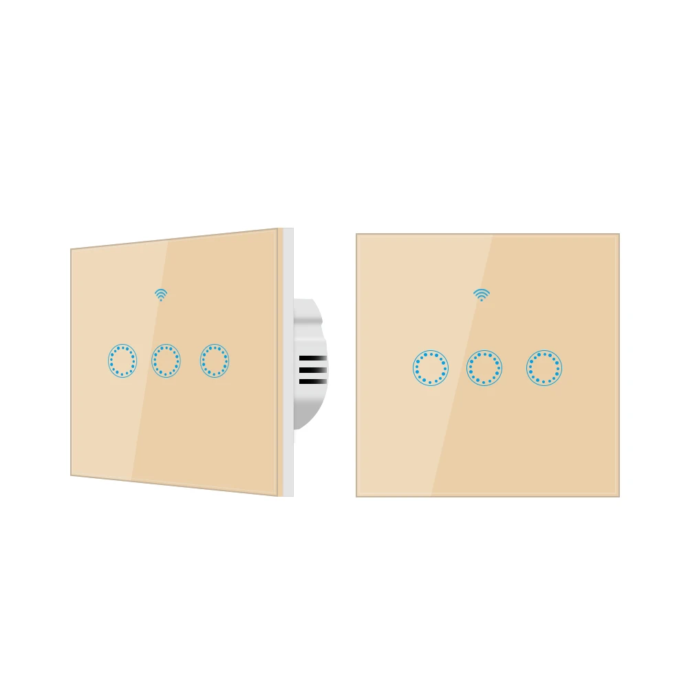 Lonten High quality Glass Panel Smart switch App remote Control light wall switch for homes, 3 gang smart switch UK EU standard 
Lonten High quality Glass Panel Smart switch App remote Control light wall switch for homes, 3 gang smart switch UK EU standard