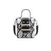 DW2570 Retro Serpentine Square Bag with One Shoulder and Square Bag with Colour and Stylish Style Bag with Foreign Style