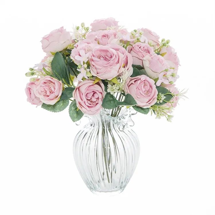 Beautiful Hydrangea Roses Artificial Flowers for Home Wedding Decor High Quality Autumn Bouquet Mousse Peony Fake Flower
Beautiful Hydrangea Roses Artificial Flowers for Home Wedding Decor High Quality Autumn Bouquet Mousse Peony Fake Flower