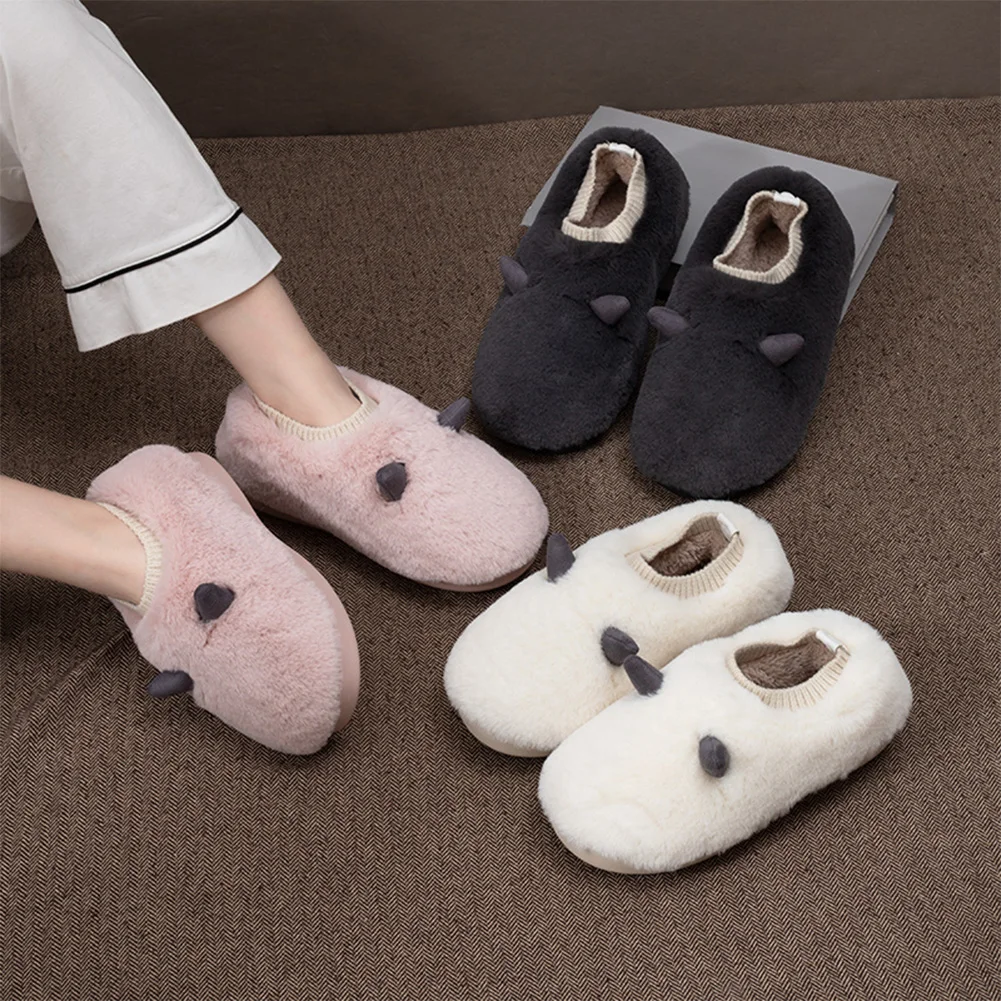 Women Slippers Winter Warm Indoor Cute Plush Cartoon Non-slip Home EVA Slippers For Cotton Increased Ladies and Mens, 1pairs
Women Slippers Winter Warm Indoor Cute Plush Cartoon Non-slip Home EVA Slippers For Cotton Increased Ladies and Mens, 1pairs