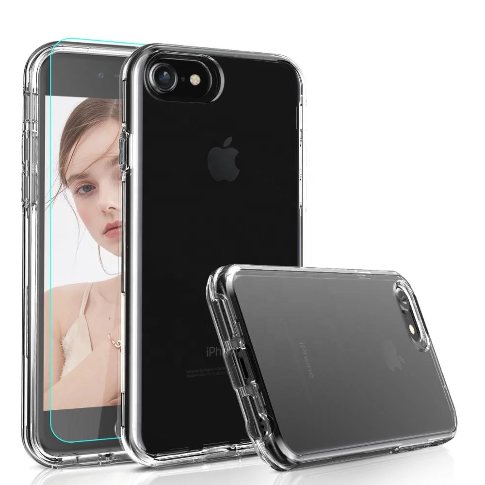 LeYi For iPhone 6/6s/7/8 Case with HD Screen Protector,Shockproof Dual-layer PC & TPU Full-Body Protection Clear Phone Case
LeYi For iPhone 6/6s/7/8 Case with HD Screen Protector,Shockproof Dual-layer PC & TPU Full-Body Protection Clear Phone Case