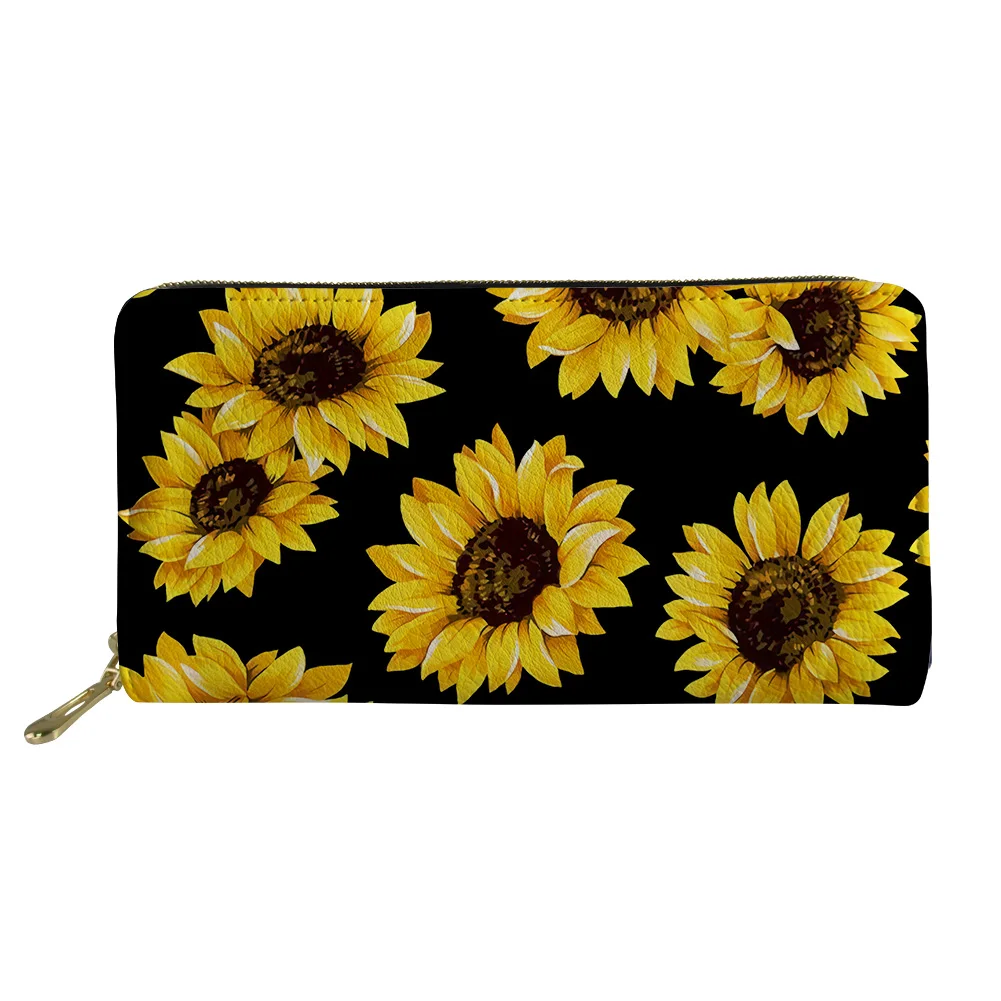 Hot Sale Popular Sunflower Wallets Leather Women Ladies Clutch Handbag Purse Card Wallet Organizer Wholesale Cheap Zipper Around
Hot Sale Popular Sunflower Wallets Leather Women Ladies Clutch Handbag Purse Card Wallet Organizer Wholesale Cheap Zipper Around