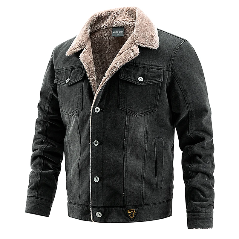 Wholesale price men winter denim thick fleece jacket men's fashion casual cool heated outdoor motorcycle biker jackets & coats, Black,light blue,dark blue
Wholesale price men winter denim thick fleece jacket men's fashion casual cool heated outdoor motorcycle biker jackets & coats, Black,light blue,dark blue