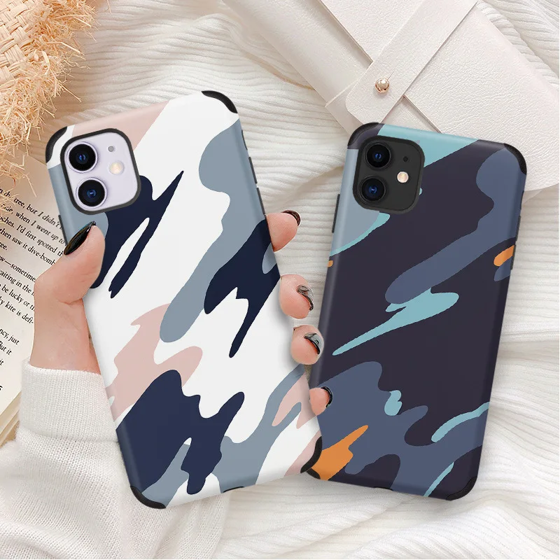 Waterproof anime phone case for iPhone 12 mini phone case Max XR XS X 7 8 Plus camouflage style TPU iPhone case
Waterproof anime phone case for iPhone 12 mini phone case Max XR XS X 7 8 Plus camouflage style TPU iPhone case