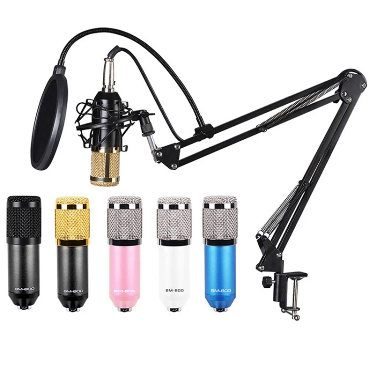 Christmas Promotion BM800 Condenser Microphone Set With USB Sound Card 
Christmas Promotion BM800 Condenser Microphone Set With USB Sound Card