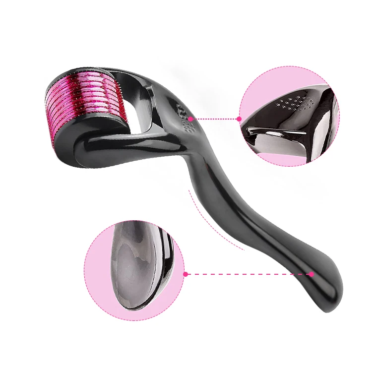Vkk Dermaroller Body 0.5 mm Nano Derma Roller Hair Growth Microneedle Roller, Black or customization
Vkk Dermaroller Body 0.5 mm Nano Derma Roller Hair Growth Microneedle Roller, Black or customization