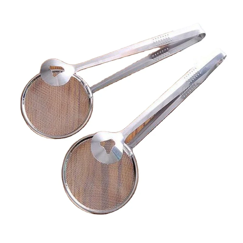 Food Stainless Steel Strainer Kitchen Filter Mesh Spoon Fried Food Oil Strainer Clip Kitchen Tool Food Clip
Food Stainless Steel Strainer Kitchen Filter Mesh Spoon Fried Food Oil Strainer Clip Kitchen Tool Food Clip