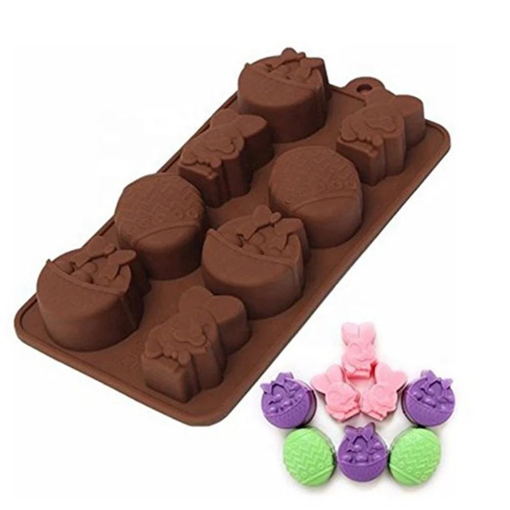 Silicone Mold Diy Chocolate Mold Eggs Easter Bunny Ice Cube Basket Die Shape Cake Mold
Silicone Mold Diy Chocolate Mold Eggs Easter Bunny Ice Cube Basket Die Shape Cake Mold