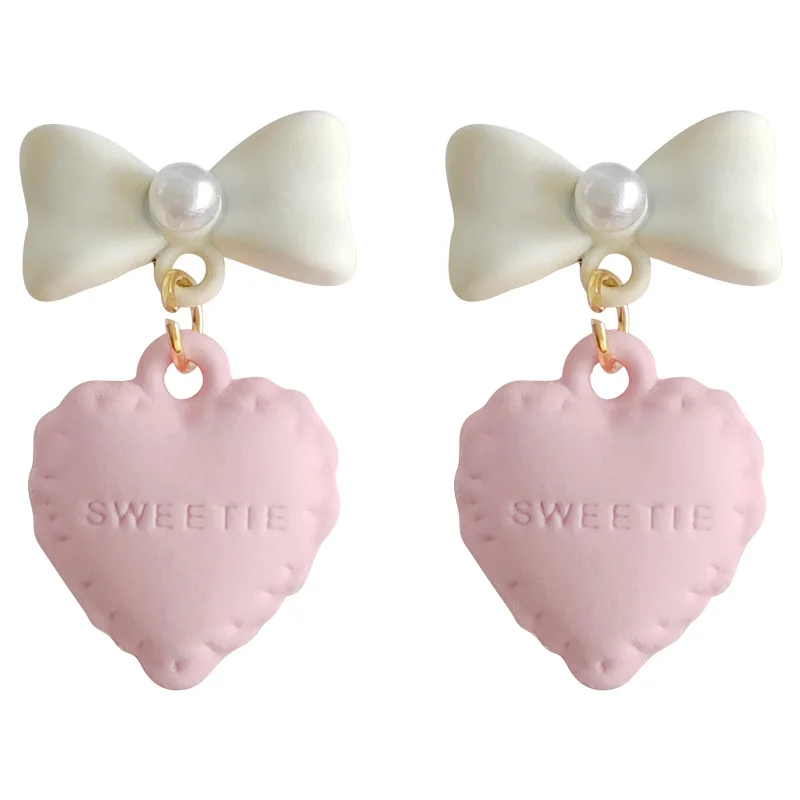 Fresh Lovely Summer 925 Silver Needle Bow Heart Studs Earrings Temperament Simple Sweet Pink Bow Stud Earrings
Fresh Lovely Summer 925 Silver Needle Bow Heart Studs Earrings Temperament Simple Sweet Pink Bow Stud Earrings