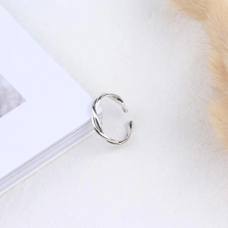 wholesale sterling silver wrap rings resizable open silver 925 ring for women Dylam jewelry
wholesale sterling silver wrap rings resizable open silver 925 ring for women Dylam jewelry