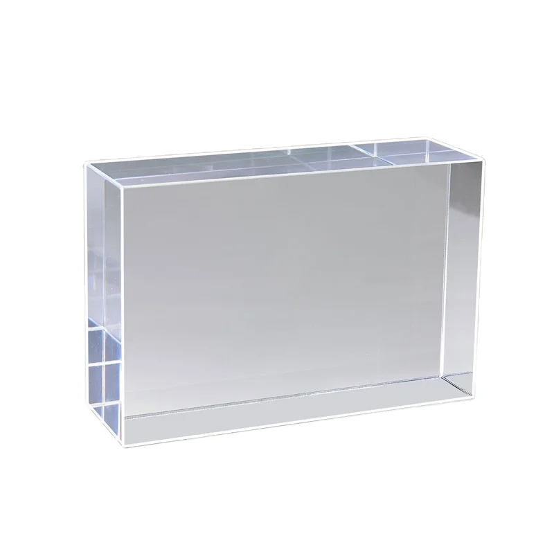 Wholesale Durable Customized Clear Solid Acrylic Cube Block