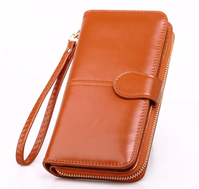 Wholesaler Fashion Wallet Women Long Purse Wallet Card Waterproof Wear-Resistant Zipper Card Holder Wallet Metal, Brown,red,blue,black,customized color
Wholesaler Fashion Wallet Women Long Purse Wallet Card Waterproof Wear-Resistant Zipper Card Holder Wallet Metal, Brown,red,blue,black,customized color