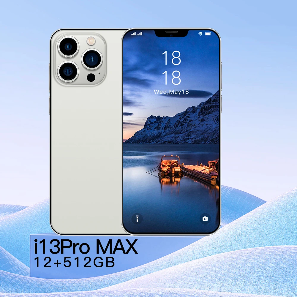 Hot Selling Phone13 PRO MAX 512GB 6.7 Inch Full Display Android 10.0 Mobile Phone I13 PRO MAX Cell Phone Smartphone
Hot Selling Phone13 PRO MAX 512GB 6.7 Inch Full Display Android 10.0 Mobile Phone I13 PRO MAX Cell Phone Smartphone
