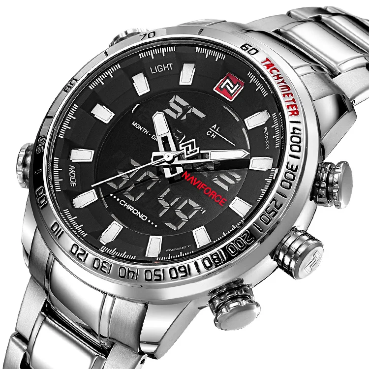

naviforce 9093 SBW Luxury Brand Montre Homme Gold Watches for Men 2019 hot sale relogio masculino navy watch