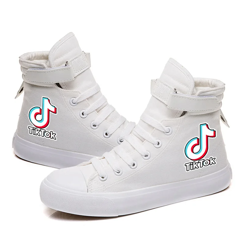 Fashion unisex couples white black high tops sneakers adult canvas shoes, As picture show
Fashion unisex couples white black high tops sneakers adult canvas shoes, As picture show