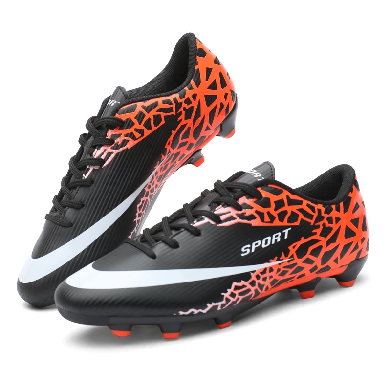 Wholesale OEM Zapatos De Soccer Short/Long Nail PVC Upper Rubber Sole Football Shoes Cheap Soccer Boots Soccer Shoes
Wholesale OEM Zapatos De Soccer Short/Long Nail PVC Upper Rubber Sole Football Shoes Cheap Soccer Boots Soccer Shoes