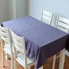 Factory Direct Table Linen Cloth Rectangular Stain-Resistant Tablecloth