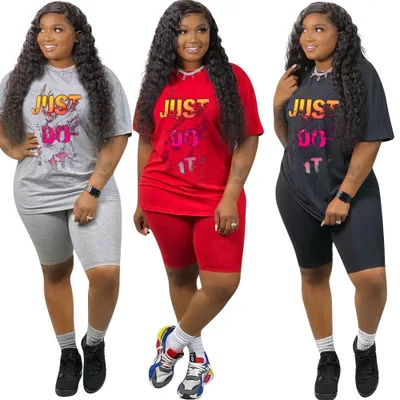 2021 Casual Letter Printing Summer Trendy Tops Shorts Black 2 Two Piece Sets High Quality Women Clothing Wholesallers, Picture
2021 Casual Letter Printing Summer Trendy Tops Shorts Black 2 Two Piece Sets High Quality Women Clothing Wholesallers, Picture