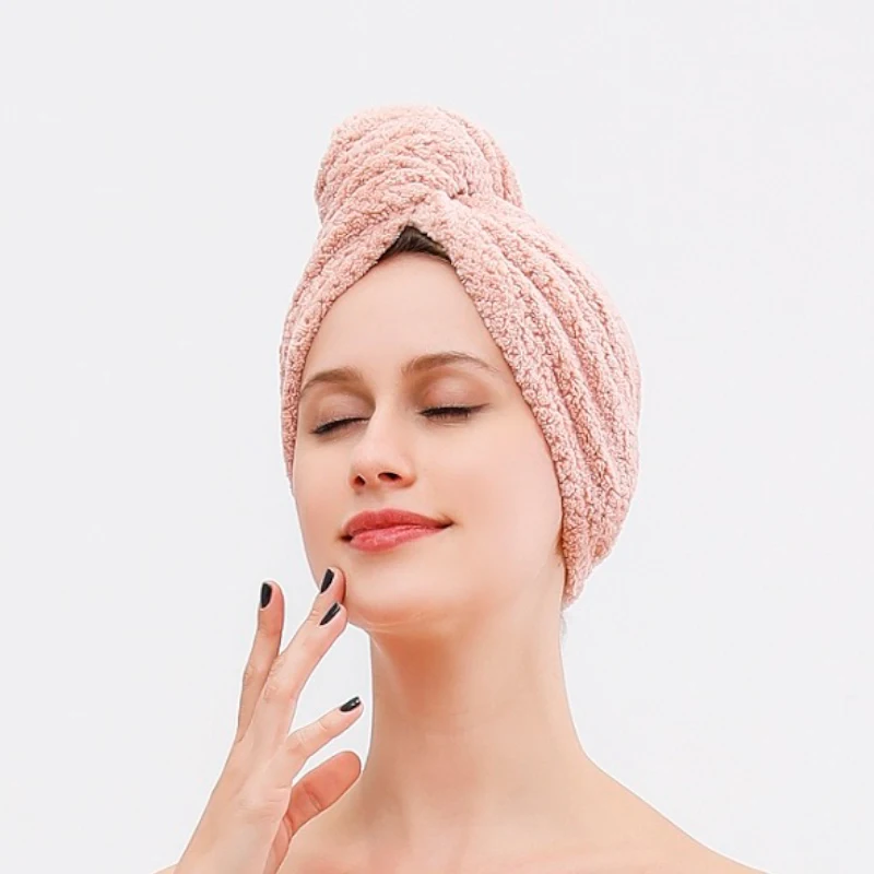 Magic Hair-drying Dry Coral Fleece Strong Absorbent Care Shower Drying Hair Towel Cap
Magic Hair-drying Dry Coral Fleece Strong Absorbent Care Shower Drying Hair Towel Cap