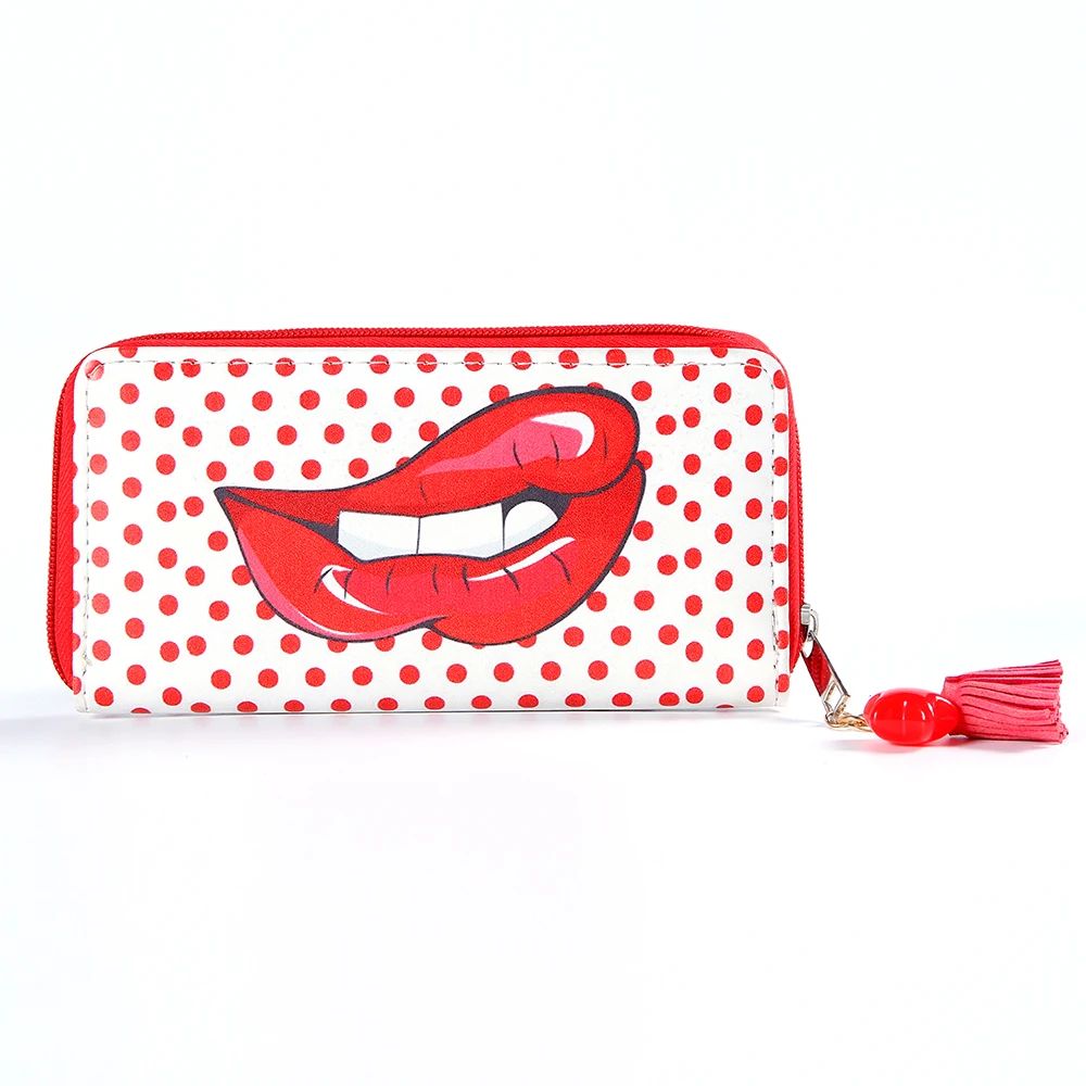 New Style Red Lips Pattern Customize PU Leather Long Zipper Wallet Women Coin Cash Fashion Wallets, Mix (as picture)
New Style Red Lips Pattern Customize PU Leather Long Zipper Wallet Women Coin Cash Fashion Wallets, Mix (as picture)