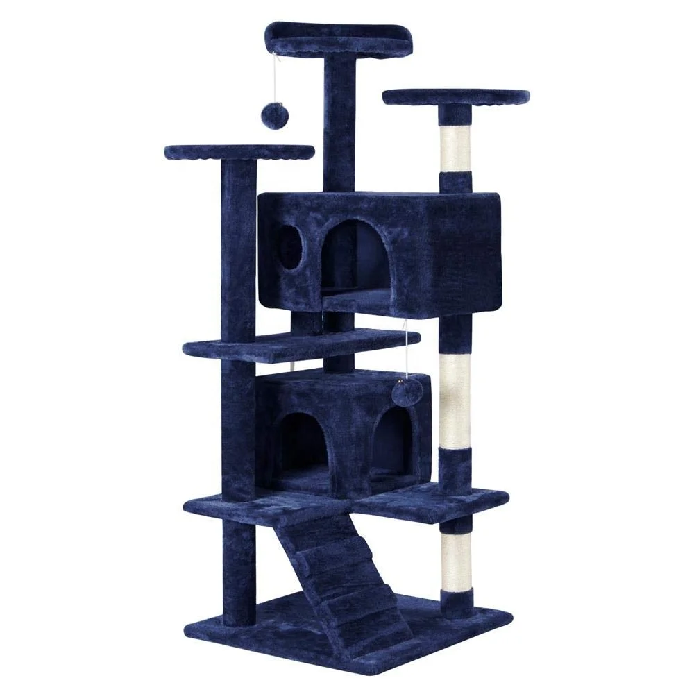 Hot Sale on eBay Factory Price 130cm Kratzbaum Cat Toys Condo Furniture Arbol Para Gatos Cat Tree Tower For Sale, Blue / beige / brown / grey
Hot Sale on eBay Factory Price 130cm Kratzbaum Cat Toys Condo Furniture Arbol Para Gatos Cat Tree Tower For Sale, Blue / beige / brown / grey