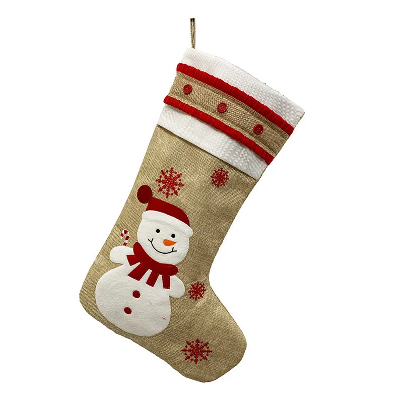 bsci xmas party decorations children christmas candy gift bag