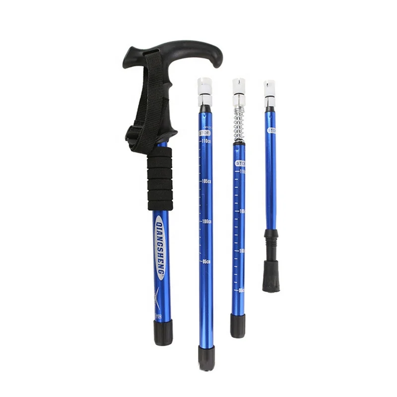 multifunctional 4 knots trekking poles wholesale for Mountain-climbing Aluminum alloy outdoor sport walking stick for hiking, Red/blue/black/silver 
multifunctional 4 knots trekking poles wholesale for Mountain-climbing Aluminum alloy outdoor sport walking stick for hiking, Red/blue/black/silver
