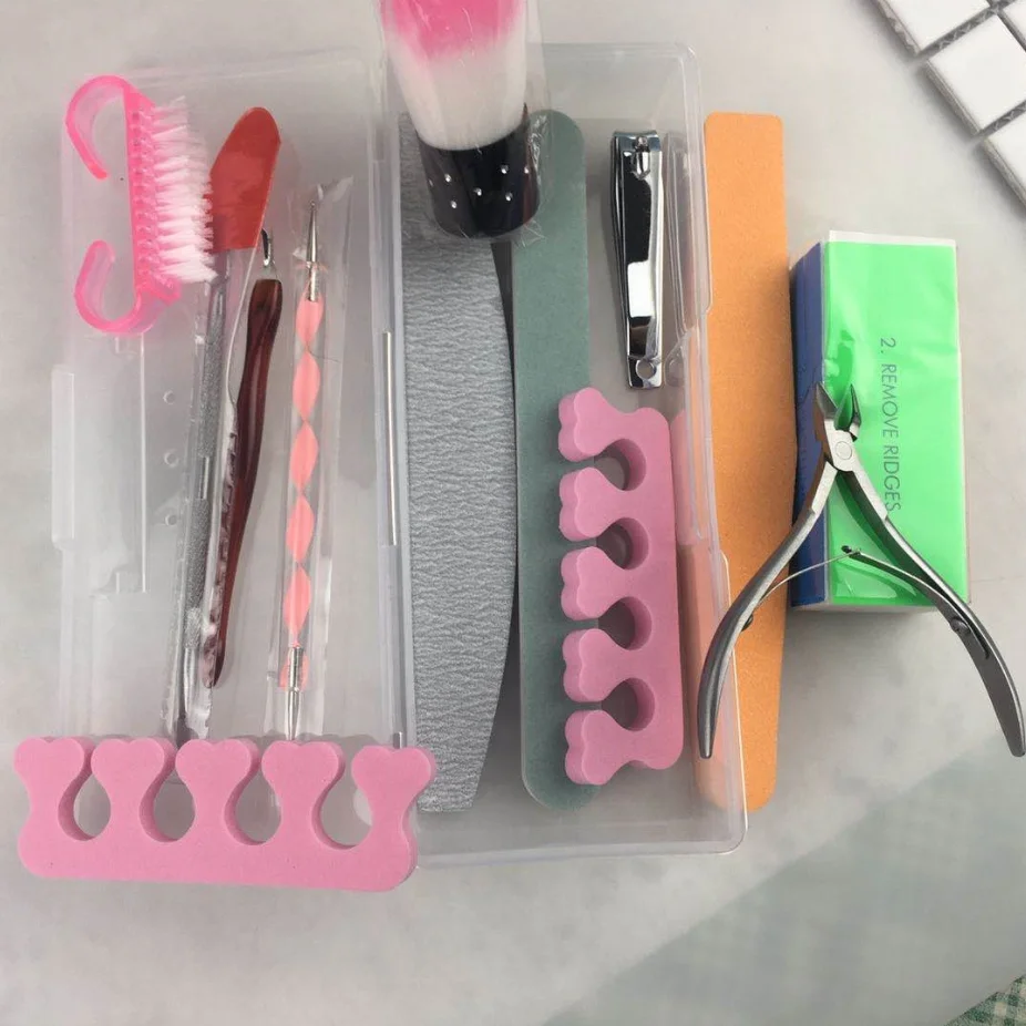 Custom pink black hot selling disposable nail clippers set 12 pieces manicure pedicure set with logo, Multi-colored
Custom pink black hot selling disposable nail clippers set 12 pieces manicure pedicure set with logo, Multi-colored