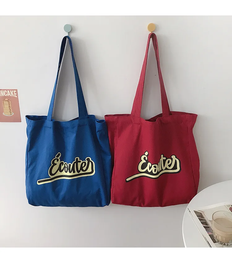 Hot Sale Handled Custom Logo Printed Tote Shopping Bag Recycle Canvas Tote Women Bag
Hot Sale Handled Custom Logo Printed Tote Shopping Bag Recycle Canvas Tote Women Bag