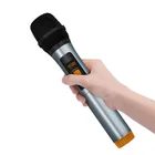 High quality famous brand SHIDU professional 700-720MHZ uhf wireless singer microphone