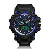 2019 New arrival wholesale LED double display sport watches for men