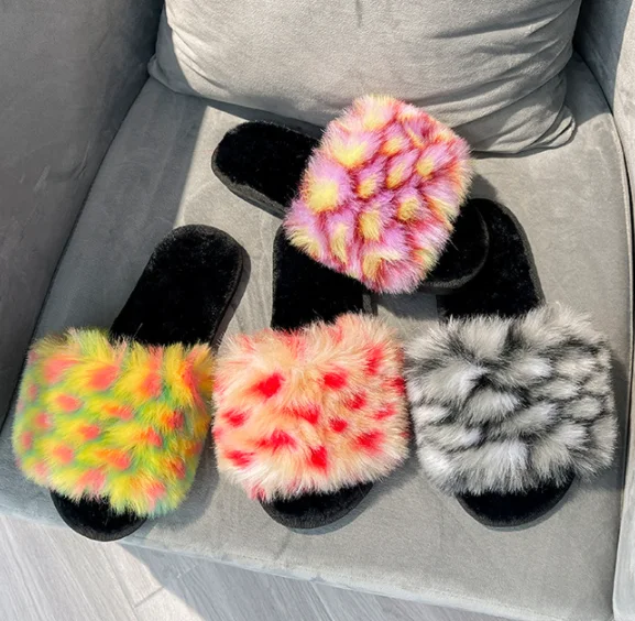 2021 Wholesale Cheaper Price New Bedroom Winter Fur Warm House Indoor Fur Slides Slippers for Women, As picture shown
2021 Wholesale Cheaper Price New Bedroom Winter Fur Warm House Indoor Fur Slides Slippers for Women, As picture shown