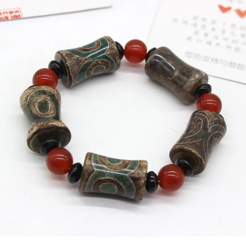 2021 New Design Tibetan Style Stone Bracelets With Carnelian Adding Color Stone Bracelet Beads Bracelet For Grandma, As picture
2021 New Design Tibetan Style Stone Bracelets With Carnelian Adding Color Stone Bracelet Beads Bracelet For Grandma, As picture